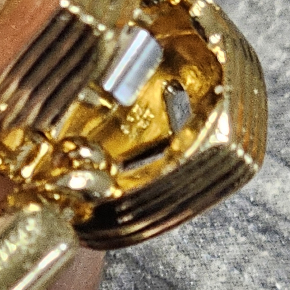 Authentic Pandora Radiating Heart Clasp Bangle14k gold plating - Picture 3 of 3